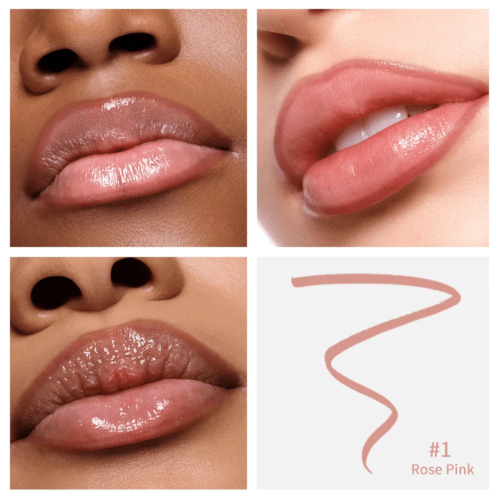 Waterproof Lip Liner Peel Off Tattoo Lipgloss Waterproof Long Lasting Matte Lip Tint Brown Contour Tear-off Lips Stain Cosmetic - Image 2