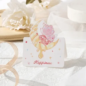 Postcard 1pcs Greeting Card Bouquet Greeting Card Handmade For Thank You Gift Christmas