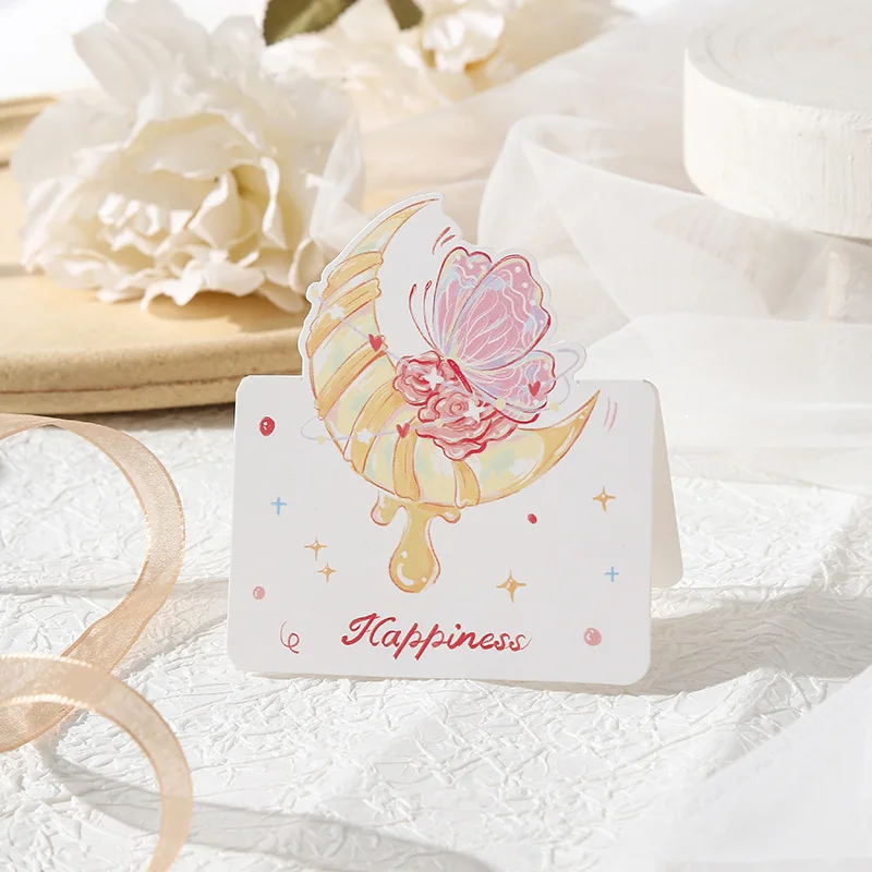 Postcard 1pcs Greeting Card Bouquet Greeting Card Handmade For Thank You Gift Christmas